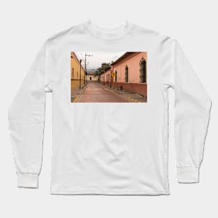 The Streets Of Comayagua - 4 © Long Sleeve T-Shirt